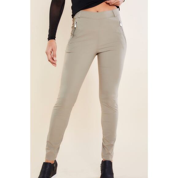 Anatomie Marisa Hi Waist Ladies Khaki Small Stretch Travel Pants - Picture 1 of 14